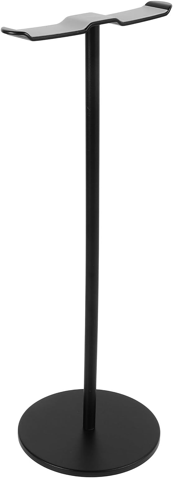 Operitacx Dual Headset Holder Desktop Stand for Gaming and Wireless Headphones Suitable for Office and Home Setup