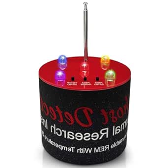 Ghost Hunting Paranormal Investigation Equipment with EMF Detector and Temperature Alerts
