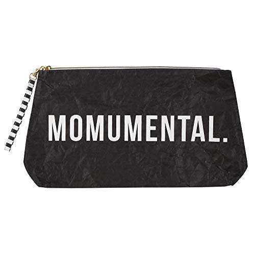 Stephan Baby That's All Collection Zippered Tyvek Pouch, Momumental