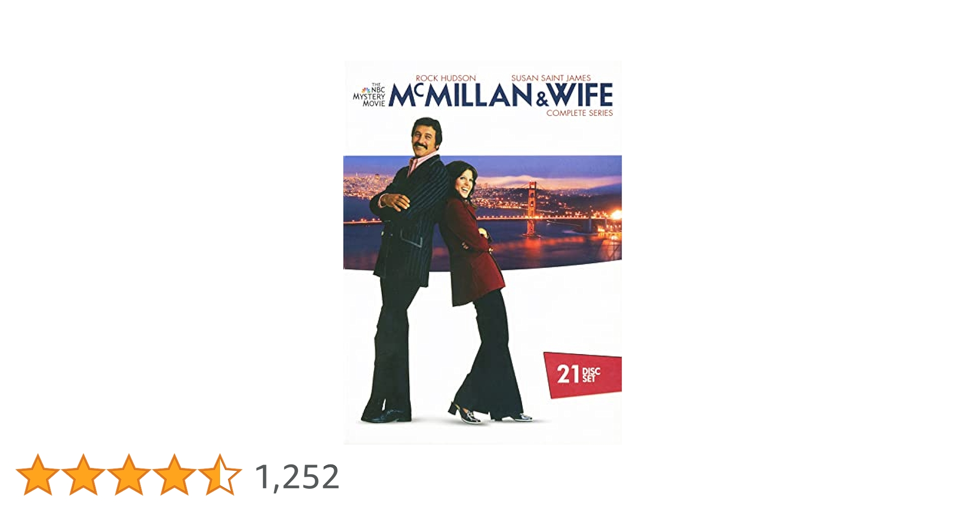 その他 Mcmillan &amp; Wife: the Complete Series [DVD] Amazon.com: McMillan & Wife: Complete Series : Rock Hudson