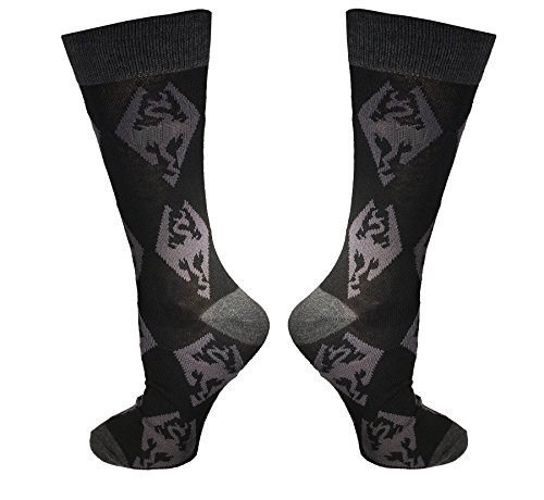 The Elder Scrolls V Skyrim Logo Crew Socks