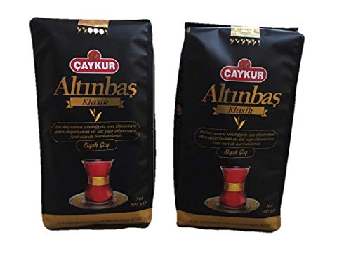 Turkish Tea Caykur Tea Loose Leaf Altinbas Classic Black Tea 17.5 Oz Â€“ 2 Pack #TOP24