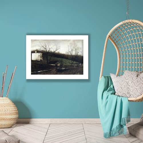 Impression d'art Andrew Wyeth Evening At Kuerners affiche de qualité musée Spiffing Prints