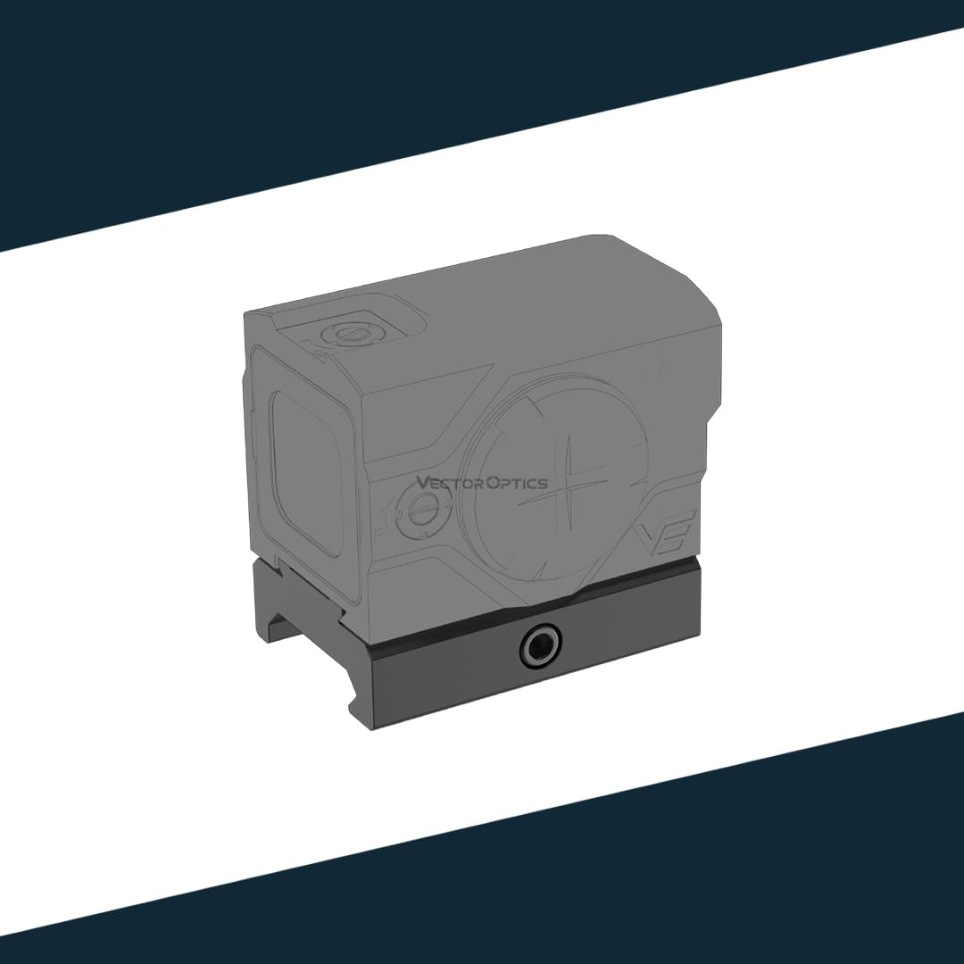 Vector Optics SCFRM-14 - Montaggio con impronta VOD per Weaver, 21 mm, compatibile con Aimpoint Acro)