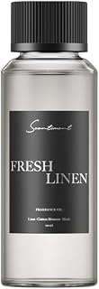 Scentiment Diffuser Oil - Fresh Linen | Aromatherapy Home Fragrance | Luxurious Scent with Notes of Lime, Cotton Blossom, Musk (120ml)