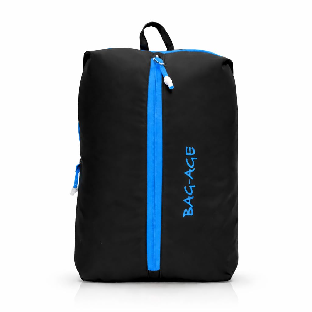 Bag-Age 15L Casual Backpack for Men & Women | Lightweight Water Resistant Daypack for Boys & Girls | Unisex Compact School, College, Travel, Office & Gym Bag Bag-Age 15L Casual Backpack for Men & Women | Lightweight Water Resistant Daypack for Boys & Girls | Unisex Compact School, College, Travel, Office & Gym Bag