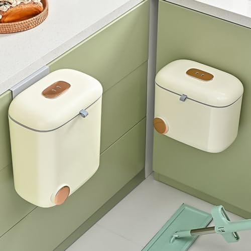 Cubo de basura colgar cocina解决 spatial limitación en baños 6