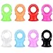 BodyJ4You Silicone Tunnel Plug 16mm Stretching Kit Double Flare 5/8 Inch Gauge (16 Pieces)
