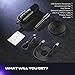 PUPGSIS Podcast Dynamic Microphone, XLR/USB Recording PC Microphones for Broadcast, Podcast, Recording, Gaming & Streaming, Studio Mic with Mute, Headphone Jack, Monitoring Volume Control, Windscreen