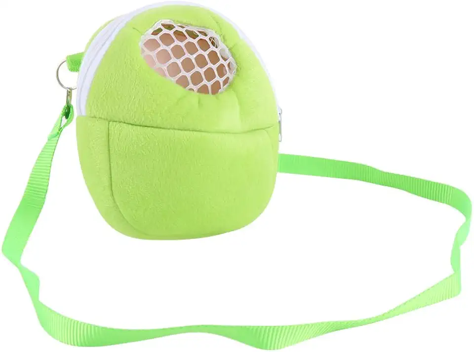 Leadigol Mochila Portátil Transporte De Animais De Estimação, Cama Ouriço, Gaiola, Casinha Suspensa Para Pequenos Animais Como Ouriço, Hamster, Esquilo-Voador, Chinchila, Porquinho-Da-Índia E Esquilo
