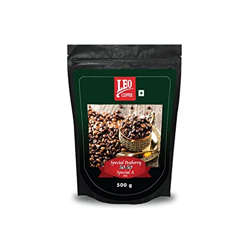 Image of Leo Coffee Special Peaberry | South Indian Filter Coffee | Fine Grind | 250g | 100% Pure | Freshness Sealed | Premium Roast