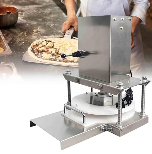 LYDZUSDP Electric Pizza Dough Press Machine,Commercial Electric Dough Roller Sheeter Pastry Pizza Dough Pastry Press Making Machine for Pressing Pizza and Pasta Making