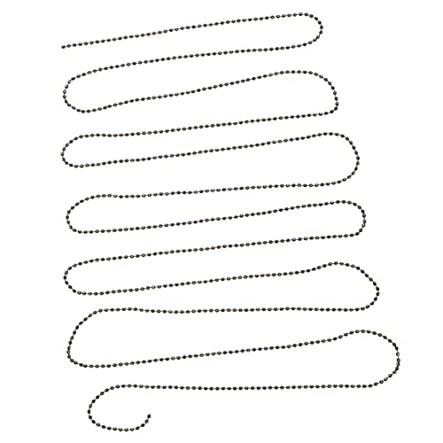 EXCEART 3 Pçs Corrente De Contas De Cobre Para Fabricação De Roupas Corrente De Bolas De Cobre Para