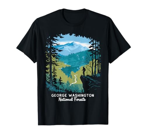 Vintage Washington & Jefferson Forests Camp T-Shirt