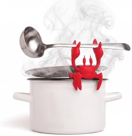OTOTO 2 in 1 Silicone Spoon Rest & Steam Releaser - Large Spoon H...