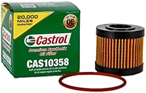 Castrol CAS10358 20,000 Mile Premium Synthetic Oil Filter