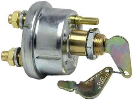 Cole Hersee 2484-03-BX 2 Position Key Rot Master Disconnect Switch 83353