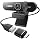 4K Webcam with Microphone Triple Privacy Protection USB PC Camera | Plug & Play USB-A & USB-C, 360° Rotation & 90° Tilt, Auto Light Correction, Driver-Free Setup, Webcam for Computer Laptop Mac