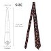 Red Cherry Black Ties For Men Novelty Funny Neckties Classic Fashion Men's Tie For Wedding Party Business Casual Gifts