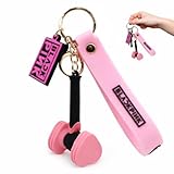 IEBTAWN 1 Pièce, black,pink, Kpop, Lightstick Porte-Clés, Porte-Clés Lightstick Bp, Accessoire De Concert Et Fans, Pour Clés Et Sac À Dos, Cadeau Pour Fans De black,pink