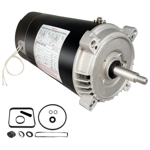 UST1102 1HP Replaces Century/AO Smith Swimming Pool Pump Motor fit for Hayward Super, Max Flow, Northstar, Ja-cuzzi Magnum Pump, SP1607Z1M C48K2N143 B228, 1 Horsepower 115/230V 56J Frame with Seal Kit