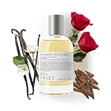 Twist Velvet Oud No. 197 - Inspired by MFK's Oud Satin Mood, Long Lasting Perfume for Women and Men, Arabian Oud & Rose Fragrance, Paraben-Free, Vegan, Clean, Unisex – Spray 100 ml | 3.4 fl. oz.