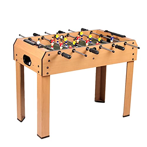 KHYTEBV Tischfußballtisch, Mini-Fußballtisch mit Holz für Erwachsene und Kinder, Billard, Fußball, Wettkampfsport, 94 cm, Heimspielzimmer, Spielzeug für Spielzimmer, – Bild 7