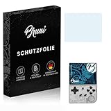 Bruni Screen Protector compatible with Anbernic RG35XX Protector Film, crystal clear Protective Film (2X)