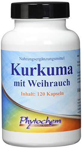 KURKUMA und WEIHRAUCH | hochkonzentriere Extrakt | 120 Kapseln | Premium Qualität aus Deutschland