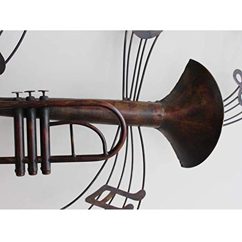 Sculpture Stéréo Musicale Vintage 71cm - Idée Cadeau Originale Déco Murale - 8