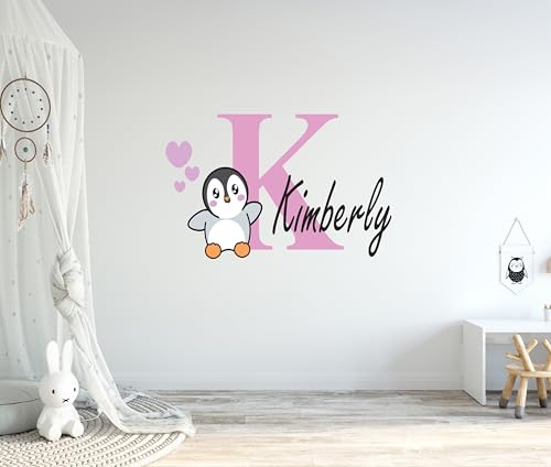 Vinilo Decorativo Personalizable Love Penguin miniatura 5