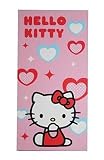 Producto oficial SETINO 821-527 - Toalla de playa (70 x 140 cm), diseño de Hello Kitty