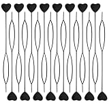 16PCS Quick Topsy Tail Hair Beader Kit – Automatic Bead Loading Tool, Braiding Loop Threader, Ponytail Maker for Girls Kids Hair Styling and Plait Accessories (black)