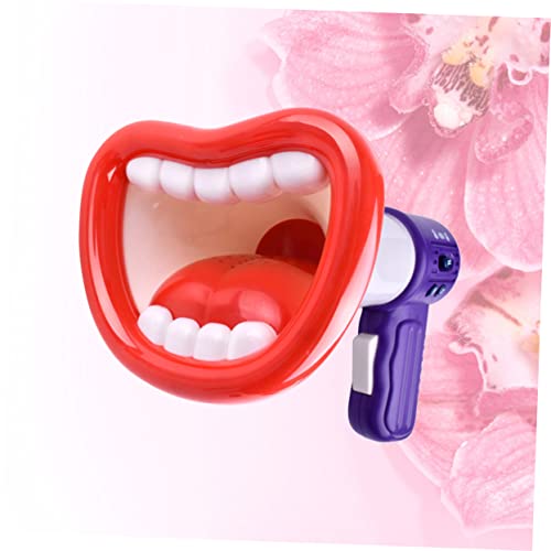 Sosoport 2 Unidades modificadores de voz megafone alto-falante de microfone de mão infantil Brinqued