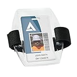 Ergodyne Squids 3386 Vinyl Arm Band ID/Badge Holder, Black