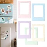 Juego de pantalla de memoria: disfruta de esta colección de 5 mini marcos de fotos magnéticos diseñados para fotos de 3 pulgadas, perfectos para mostrar tus recuerdos más preciados con estilo.