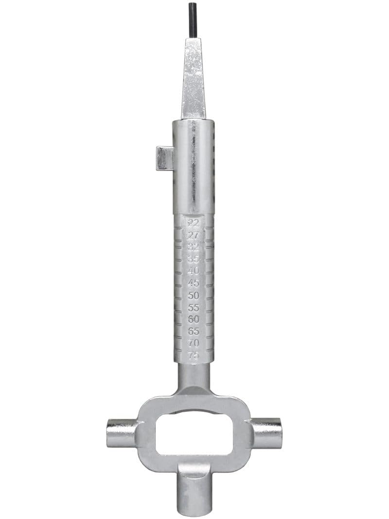 Metal Locksmiths Door Lock Euro Cylinder and Spindle Turner Key