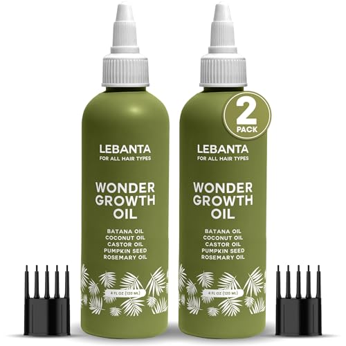 Lebanta Batana Oil – Multi-Botanical Scalp & Hair Oil, 4 fl oz (2-Pack)