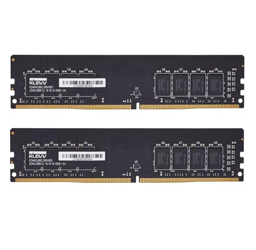 Amazon.co.jp: KLEVV DDR4 32GB (2x16GB) 2666MHz CL19 1.2V UDIMM