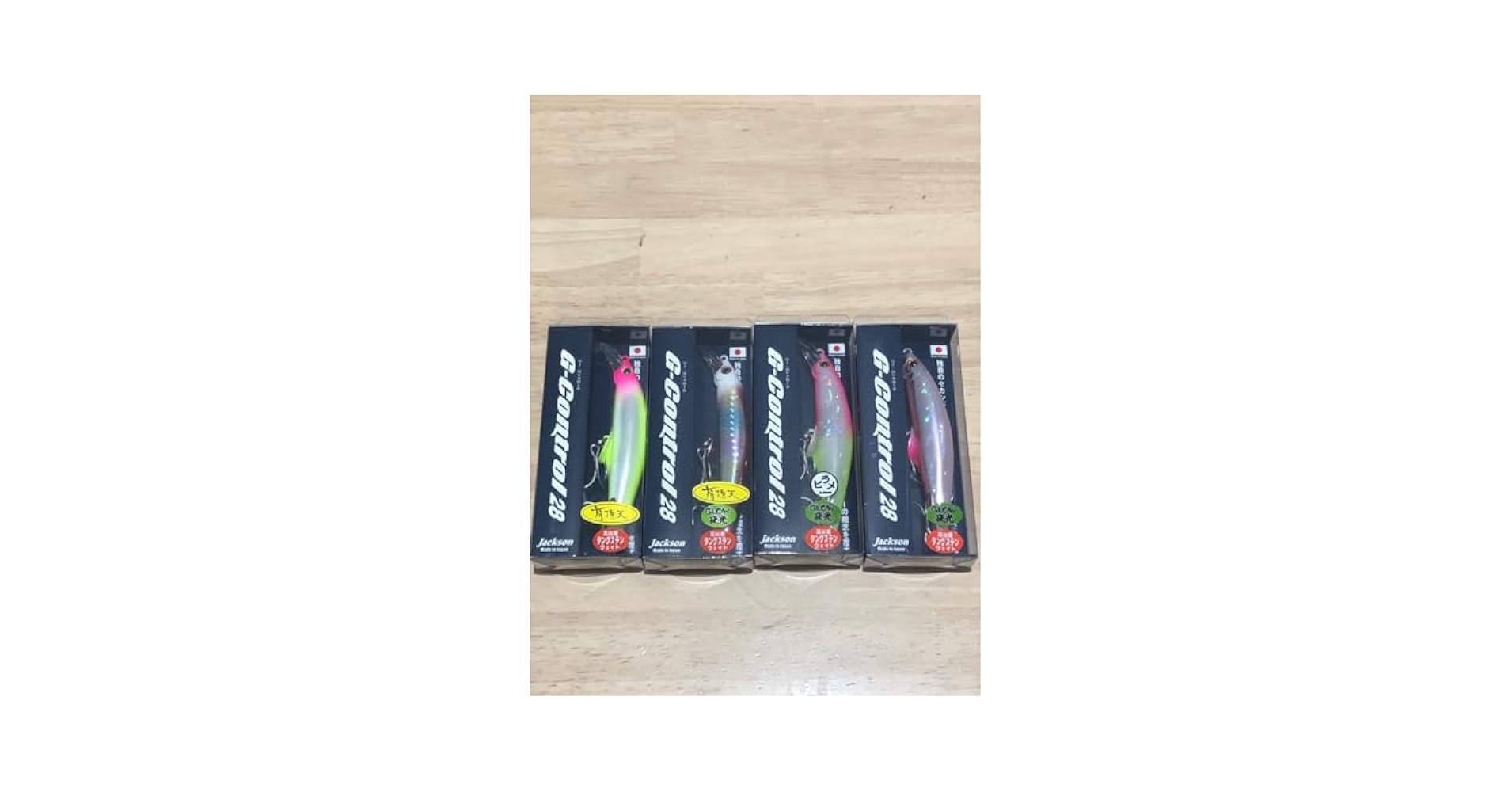 Jackson G-コントロール28 限定カラー4個セット Jackson ジャクソン Gコントロール 28g 問屋オリジナルカラー