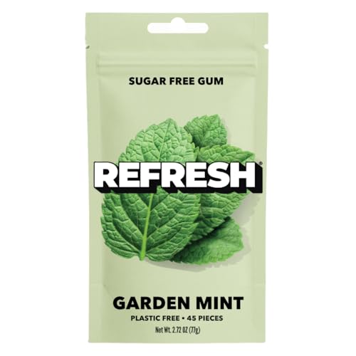 Refresh Gum, Sugar Free, Natural, Xylitol, Aspartame Free Ch