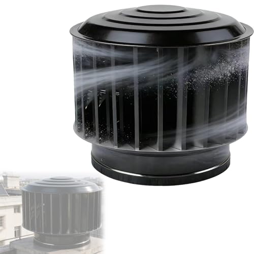 Ventilación de turbina para atico y hogar con extractor de aire eolico 2