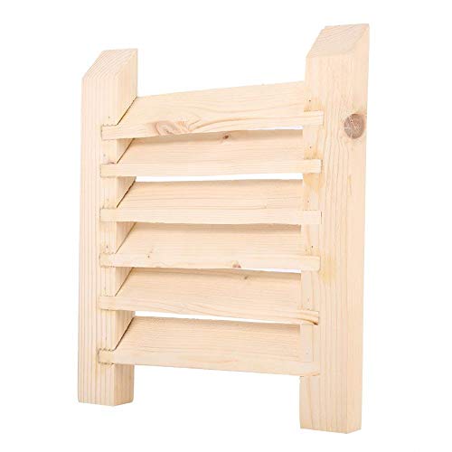 Preisvergleich Produktbild Pomya 22,5 cm Sauna-Entlüftungsset Sauna-Entlüftungsöffnungen Luftentlüftungsgitter Natürliches Material.