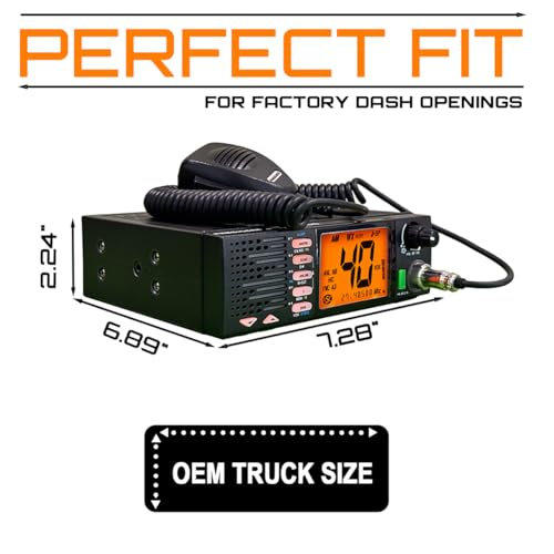 President JFK III Trucker CB Radio