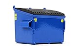 First Gear 1/34 Scale Diecast Collectible Blue Trash Bin (90-0534)