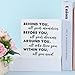 Graduation Quote Wood Box Sign - Wooden Behind You All Your Memories Plaque -2026 Graduation Decorations Gifts for Her Grad Party Decor for Desk Home Shelf Wall
