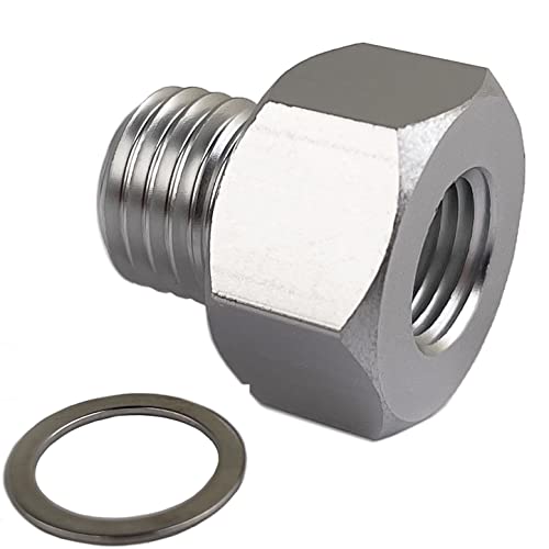 Oil Pressure Sensor M16-1.5 Adapter to Female 1/4 NPT Port Fitting for LS Engine Swap LS1 LSX LS3