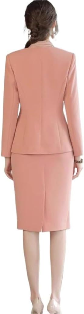 Female Work Clothes Professional Dress Temperament Suit Broadcast Formal