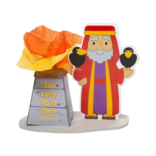 Fun Express Elijah’s Altar Craft Kit - Makes 12, Vacation