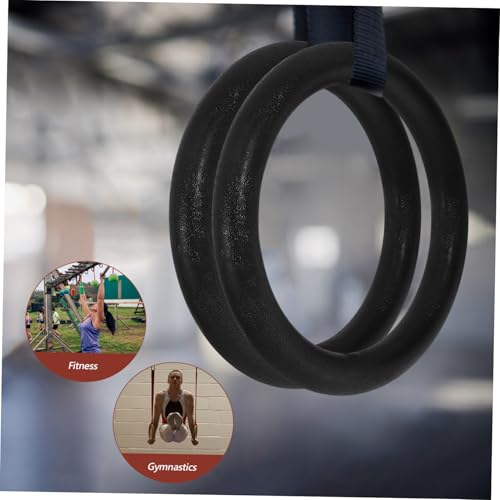 Juego de anillas de gimnasia plásticas para entrenamiento de fuerza miniatura 7